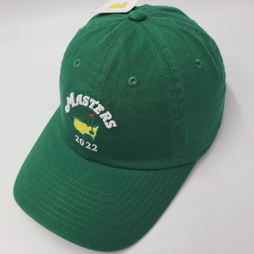 Masters Hat Strapback American Needle Green Golf 2022 Tournament Logo Casual Men